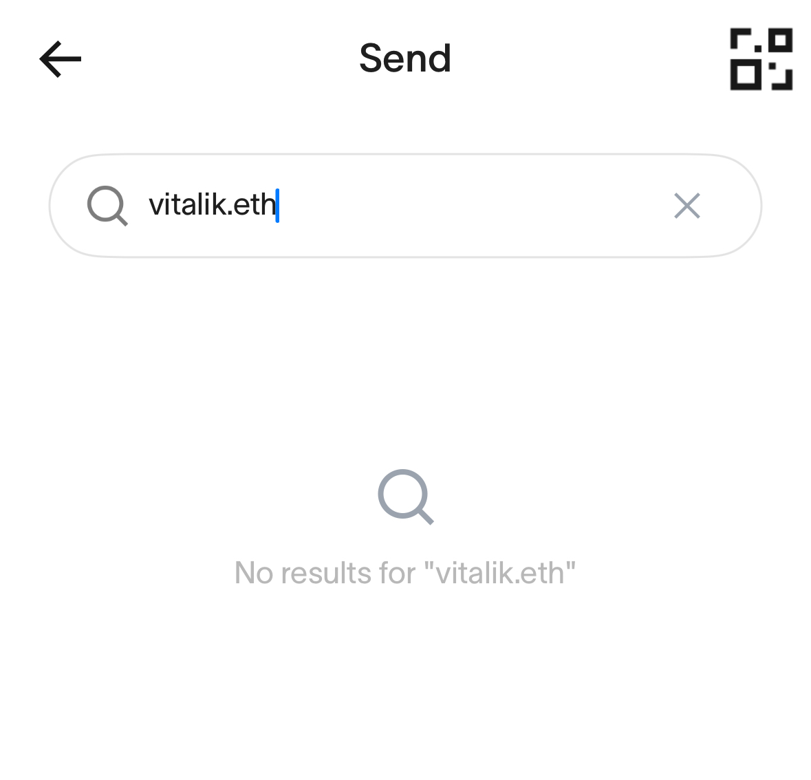 World App's wallet doesn't allow ENS name as recipient in the send flow, part 2
