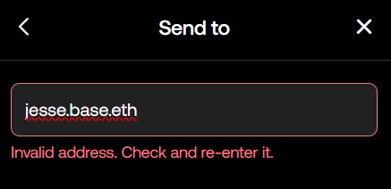 OKX Wallet fails to resolve the address for jesse.base.eth