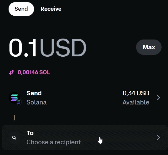 Coinbase Wallet fails to resolve the address for gregskril.eth on Solana